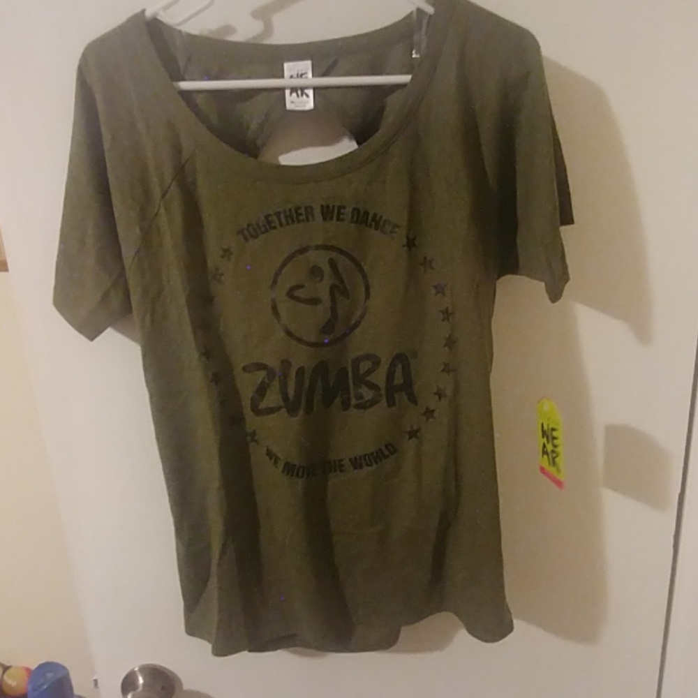 Zumba Olive Top